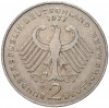 2 марки 1977 года J Западная Германия (ФРГ) «Теодор Хойс»