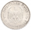 2 рейхсмарки 1934 года F Германия «175 лет со дня рождения Фридриха Шиллера»