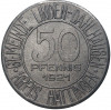 50 пфеннигов 1921 года Германия — город Линден-Дальхаузен (Нотгельд)