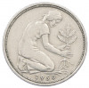 50 пфеннигов 1950 года D Западная Германия (ФРГ)