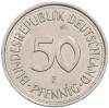 50 пфеннигов 1983 года F Западная Германия (ФРГ)