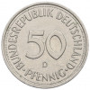 50 пфеннигов 1985 года D Западная Германия (ФРГ)