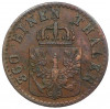 1 пфенниг 1865 года A Пруссия