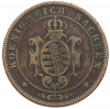 5 пфеннигов 1862 года Саксония