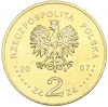 2 злотых 2007 года Польша «750 лет городу Краков»