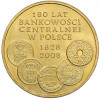 2 злотых 2009 года Польша «180 лет центральному банку Польши»
