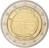 2 евро 2009 года Словакия «10 лет монетарной политики ЕС и введения евро»