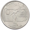 1/4 доллара (25 центов) 1999 года Р США «Штаты и территории — Пенсильвания»