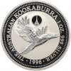 1 доллар 1996 года «Австралийская кукабара» (France Privy Mark)