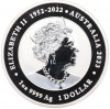1 доллар 2023 года Австралия «Дракон и карп кои»