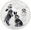 1 доллар 2023 года Австралия «Лунный календарь III — Год Кролика»