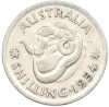 1 шиллинг 1954 года Австралия