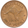 1/2 пенни 1963 года Австралия