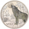 3 евро 2017 года Австрия «Животные со всего мира — Волк»
