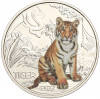 3 евро 2017 года Австрия «Животные со всего мира — Тигр»