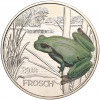 3 евро 2018 года Австрия «Животные со всего мира — Лягушка»