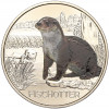 3 евро 2019 года Австрия «Животные со всего мира — Выдра»