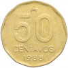 50 сентаво 1988 года Аргентина