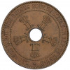 10 сантимов 1887 года Свободное государство Конго (Бельгийское Конго)