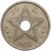20 сантимов 1911 года Бельгийское Конго