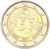2 евро 2011 года Бельгия «100 лет Международному женскому дню»