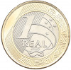1 реал 2025 года Бразилия «60 лет Центральному банку»