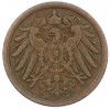 2 пфеннига 1908 года A Германия