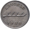 2 пфеннига 1920 года Германия — город Мергентхайм (Нотгельд)