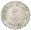 5 пфеннигов 1898 года J Германия