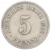 5 пфеннигов 1902 года A Германия