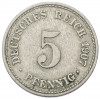 5 пфеннигов 1907 года A Германия