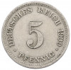 5 пфеннигов 1909 года D Германия