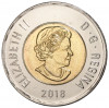 2 доллара 2018 года Канада