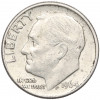 1 дайм (10 центов) 1964 года D США