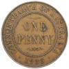 1 пенни 1933 года Австралия