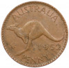 1 пенни 1952 года Австралия