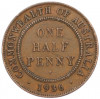 1/2 пенни 1936 года Австралия