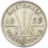 3 пенса 1955 года Австралия