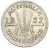 3 пенса 1957 года Австралия
