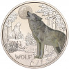 3 евро 2017 года Австрия «Животные со всего мира — Волк»