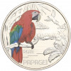 3 евро 2018 года Австрия «Животные со всего мира — Попугай»