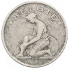 1 франк 1923 года Бельгия (Надпись на голландском — BELGIE)
