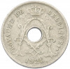 5 сантимов 1925 года Бельгия — Надпись на французском (BELGIQUE)