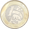 1 реал 2025 года Бразилия «60 лет Центральному банку»