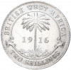 2 шиллинга 1916 года H Британская Западная Африка