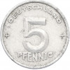5 пфеннигов 1948 года Восточная Германия (ГДР)