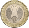 1 евро 2002 года J Германия