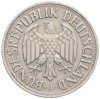 1 марка 1967 года J Западная Германия (ФРГ)