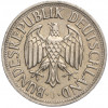 1 марка 1972 года J Западная Германия (ФРГ)