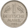 1 марка 1986 года F Западная Германия (ФРГ)